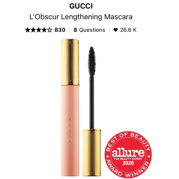 Gucci Makeup Pick 85 Gucci Lobscur Lengthening Mascara In Eve